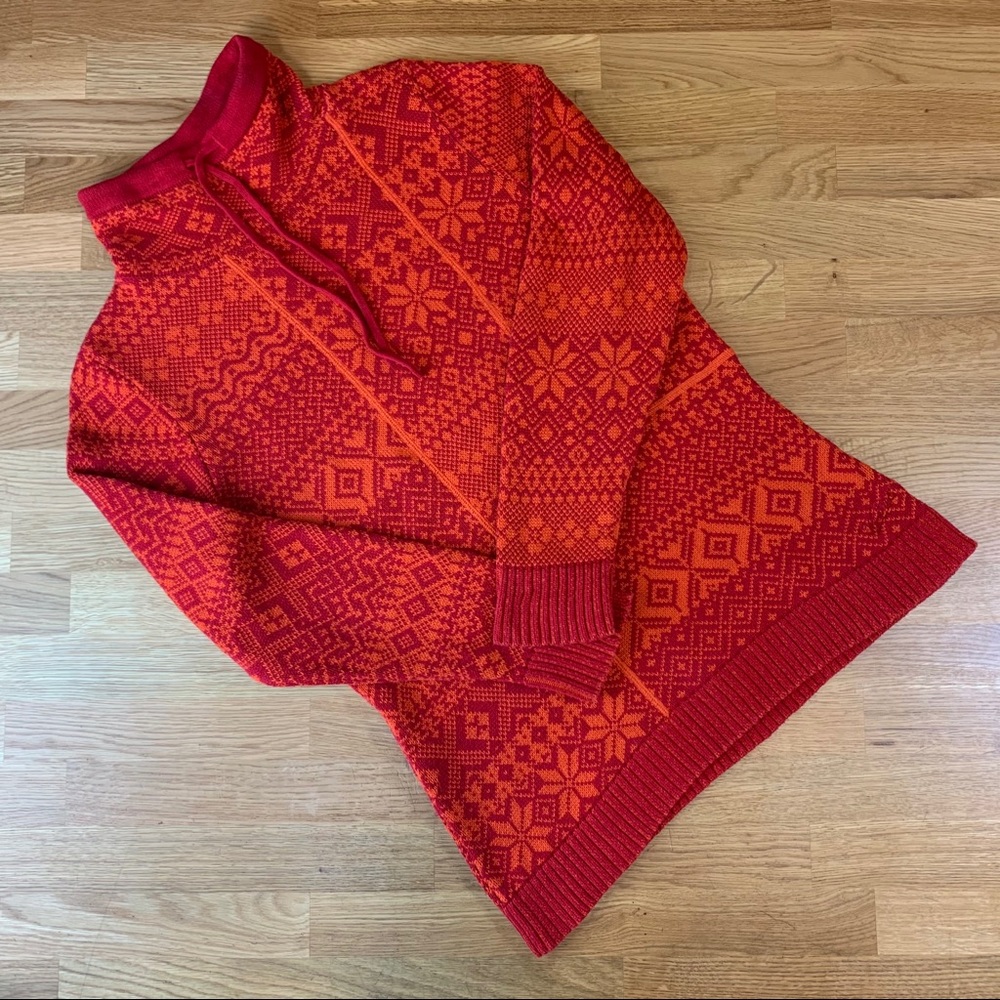 M Woolrich Red Turtleneck Sweater